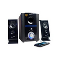 2.1 Multimedia Speaker System With USB/Sd Inputs & FM Radio